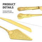 Gurudar Vintage Wedding Cake Knife And Server Set Stainless Steel Cake Pie