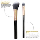 Revele 2 Piece Complexion Cosmetic Brush Set Angled Blush And Contour Brush