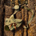 Vintage Military Style Canvas Leather 2-way Saddle Bag With Pouch