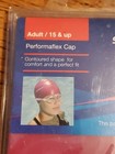 Speedo Performance Swim Cap Adult Unisex Purple Solid Silicone Soft Lightweight