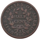 1803 Draped Bust Half Cent C-1 Breen  B-1  b4039 