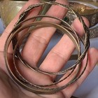 Lot Of 4 Ancient Rare Antique Bronze Viking Bracelets Amazing Very Stunning