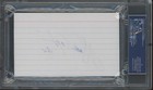 Index Card Signed By Walter Payton Auto Autograph Psa Dna Authentic Signature