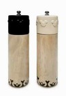 Disney Parks Homestead Collection Mickey Icon Wooden Salt   Pepper Grinder Set