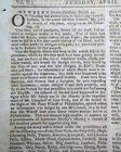 Declaration Of Independence Prelude American Revolutionary War 1776 Newspaper 