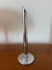 Vintage Art Deco Evercraft Chrome Bud Vase Machine Age 1930s Chase Era