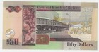 Belize 50 Dollars 1-5-2021 Pick 70 Unc Uncirculated Banknote