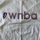 Vintage Wnba T-shirt Mens Basketball Champion 90s White New Old Stock Read 