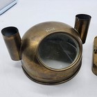Vintage Ship s Binnacle Brass Compass A  Robinson   Co  Rare Ornate Base 