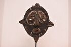 Papua New Guinea Mask Yam Turtle Kaminbit Village W Stand Oceanic-