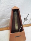 Vintage Seth Thomas Metronome Wood Case Piano Clock Timer Pendulum Wind Up