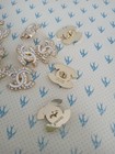 Lot10 Pc 22 Mm Cc Button Chanel Button 