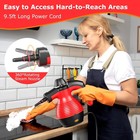 Handheld Steam Cleaner 1050w Portable Household Steamer W  9 Accessories 12 Oz