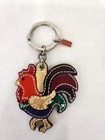 Coach Leather Year Of The Rooster Purse Bag Charm 92557 Keychain Key Fob