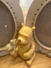Disney Michel   Company Winnie The Pooh Small Double Oval Vtg Picture Frame