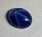 Natural Blue Star Sapphire 8 00 Ct Certified Oval Cabochon Loose Gemstone