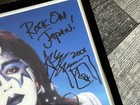 Kiss Ace Frehley Signed Autograph Photo Japan Farewell Tour 2001 Vintage Kiss