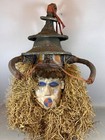 250621 - Large African Mukhanda Yaka Mask -  Congo 