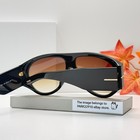 Tom Ford Tf1044 Bronson Sunglasses Black Frame Gradient Brown Lens 60-12-140