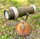 Parlor Kaleidoscope     Brass   Pewter   Wood     Glass Objects - Vintage Antique