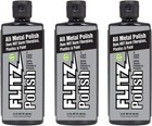 Multi Purpose Metal Polish Liquid - 3 4oz Bottle Of -made Tarnish Remover - F   