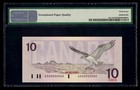 Canada          1989 -  10 Ten Dollars   specimen   Pmg Superb Gem Unc 67 Epq Top