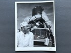 1963 Nasa Astronaut L  Gordon Cooper  Jr   Rests Mercury Spacecraft Photograph