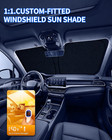 Gx400 Gx460 Gx470 Customized Windshield Sun Shade For 2002-2023 2024 Gx460 Front