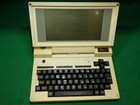 Vintage Tandy 200 Portable Computer With Plastic Travel Sleeve  No Power Supply