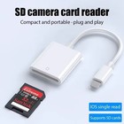 Apple Mfi Certified Lightning To Sd Card Camera Reader For Iphone Ipad  Memory