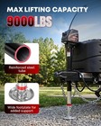 Kohree 9000 Lbs Electric Trailer Jack With 7 9000lbs 7 Way Plug  Black 