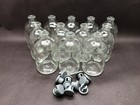  12  Laboratory 125ml 4oz Glass Serum Bottles W  Butyl Septum Stoppers