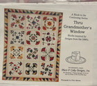 Full Set Of 12 Thru Grandmother s Window Piece O  Cake Designs Quilt Patterns