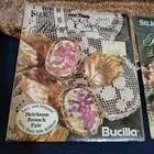1995 Bucilla Ribbon Embroidery 2 Kits Unopened Brooch And Pin Cushion