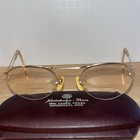 Rare Vtg Ornate American Optical Rimway Ful Vue E46 Ao 1 10 12k Gf Half Rim Nice
