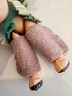 Vintage 1930s Celluloid Daniel Boone Doll Figure 4  Tall Japan Clothed Coonskin