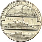 1764-1864-1964 Bicentennial Of St Louis  925 Silver So-called Half Dollar