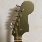 Fender Newporter Player Acoustic Electric Guitar Olive Green Used From Japan