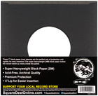  500  7  Record Inner Sleeves - Premium Colored Black Paper 45rpm Archival