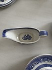 32pc Set Of Ridgway Blue Willow Dishes