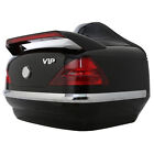 Vip Tour Pack Larger Motorcycle Trunk Luggage Box W  Tail Light For Honda Harley