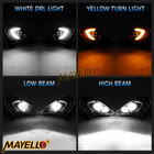 For 2006-2025 Yamaha Yfz 450 Raptor 350 700 700r Led Headlights Set Head Lamps