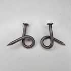 Bent Nail Puzzle Brain Teaser Heavy-duty Twisted Metal Bar Game