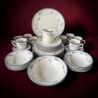 Vintage Noritake Keltcraft Eastfair 39 Pc Floral Dinnerware Set Made In Ireland