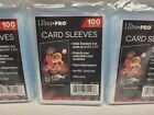 300 Ultra Pro Soft Card Sleeves New No Pvc Penny Plastic Sports Trading Baseball