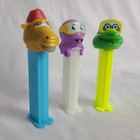 Lot Of 3 Crazy Animals Pez Dispensers Loose Euro Issued Camel Octopus Frog