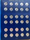 Roosevelt Dime Set In Classic Folder  1946-1964 Complete 48 Coins In Superior Bu