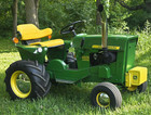John Deere 1 2 Scale 20 Series Tractor Hood Decal Set Computer Cut Jp601