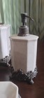 Vintage Springmaid-4 Pc-bathroom Accessories-vanity-set   hand Crafted Tuscana 