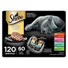 Sheba Perfect Portions Wet Cat Food Trays  Variety Pack 60 Ct   2 6 Oz 